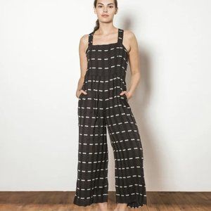 Ace & Jig Aaron jumpsuit in Swing Black and White